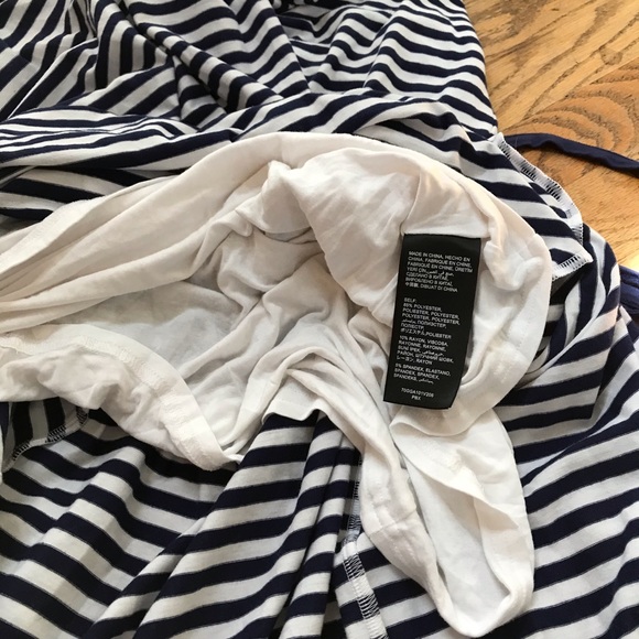 Bebe summer blue and white dress size small - Picture 11 of 11